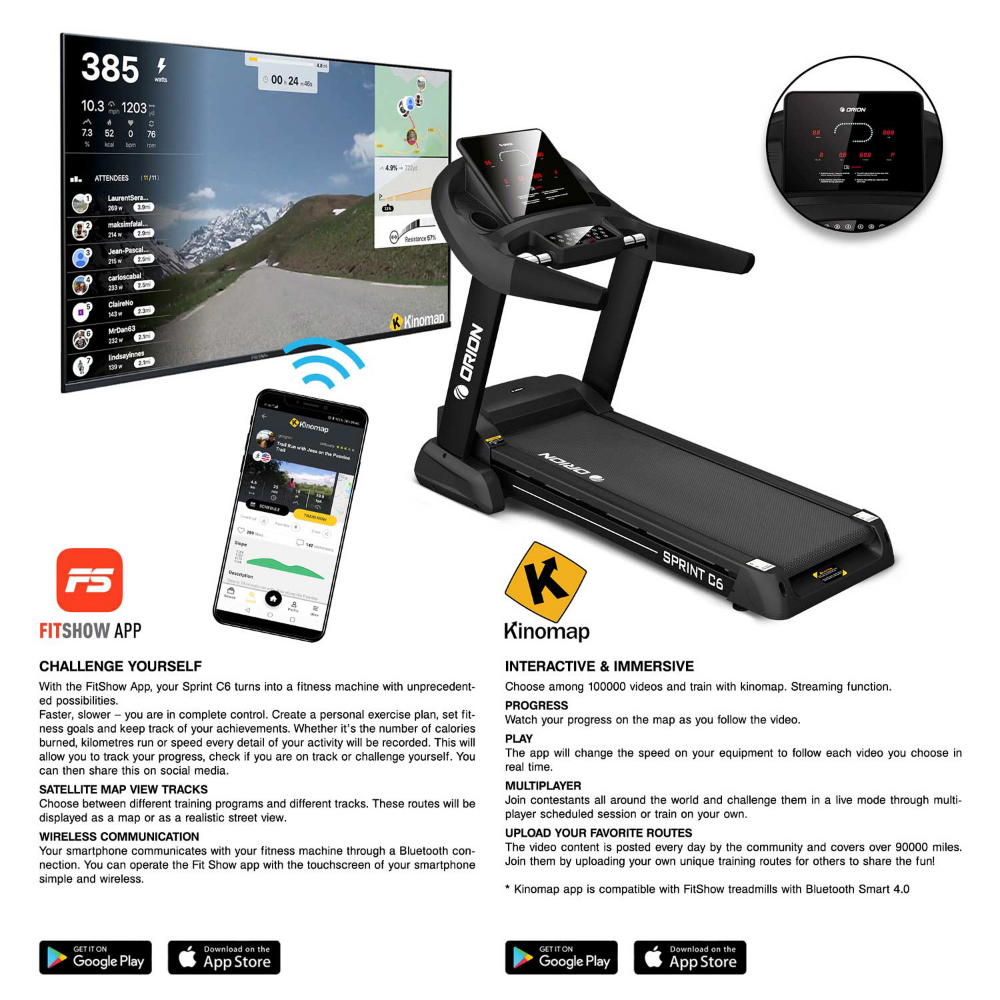 ORION-SPRINT-C6-20km-4.0-HP-Traka-za-trcanje-Smart-2